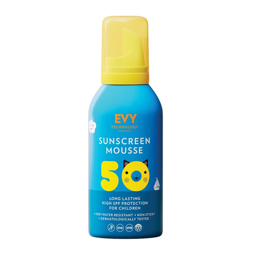 SPF 50 – Kids – 150ml Sunscreen mousse